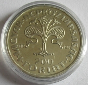 Hungary 200 Forint 1978 Gold Guilder Silver Proof