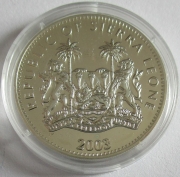 Sierra Leone 10 Dollars 2003 Olympia Athen Nike