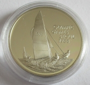 Kaiman-Inseln 5 Dollars 1988 Olympia Seoul Segeln