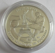 Togo 1000 Francs 2001 Football World Cup in France Silver