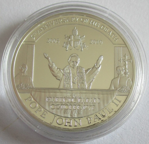 Palau 1 Dollar 2010 Papst Johannes Paul II. Habemus Papam
