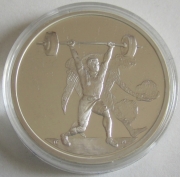 Griechenland 10 Euro 2004 Olympia Athen Gewichtheben