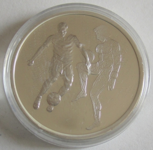 Greece 10 Euro 2004 Olympics Athens Football 1 Oz Silver