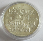 Finland 10 Markkaa 1977 60 Years Independence Silver