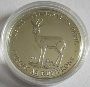 Burkina Faso 1000 Francs 2013 Tiere Rotstirngazelle