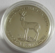 Burkina Faso 1000 Francs 2013 Wildlife Red-Fronted...