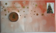 Australien 1 Dollar 2011 Weihnachten Numisbrief