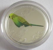 Australia 50 Cents 2013 Birds of Australia Budgerigar 1/2...