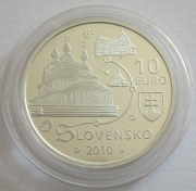 Slovakia 10 Euro 2010 UNESCO Carpathian Wooden Churches...