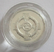 United Kingdom 1 Pound 1996 Northern Ireland Celtic Cross Silver Proof