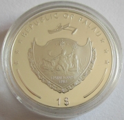 Palau 1 Dollar 2010 Pope John Paul II Birth
