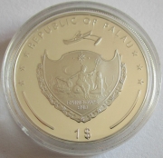 Palau 1 Dollar 2009 80 Jahre Vatikanstaat Papst Pius XI.