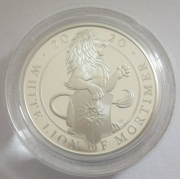 United Kingdom 2 Pounds 2020 Queens Beasts White Lion of...