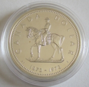 Kanada 1 Dollar 1973 100 Jahre Royal Canadian Mounted Police