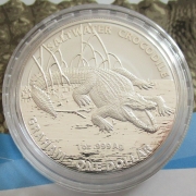 Australia 1 Dollar 2014 Saltwater Crocodiles Graham 1 Oz...