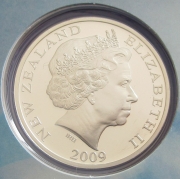 New Zealand 1 Dollar 2009 Giant Eagle 1 Oz Silver