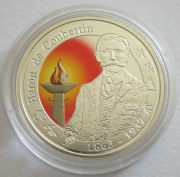 Belgium 10 Euro 2012 Olympics London Pierre de Coubertin...