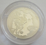Togo 500 Francs 2001 Football World Cup in Germany Silver