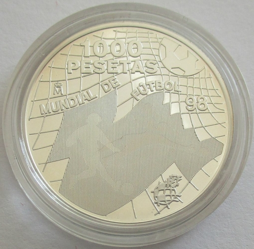 Spanien 1000 Pesetas 1998 Fußball-WM in Frankreich