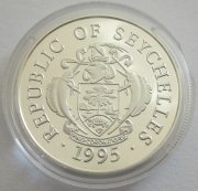 Seychellen 25 Rupees 1995 Olympia Atlanta Radfahren