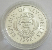 Seychellen 10 Rupees 1996 Olympia Atlanta Radfahren