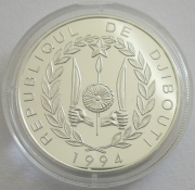 Djibouti 100 Francs 1994 Olympia Atlanta Marathon