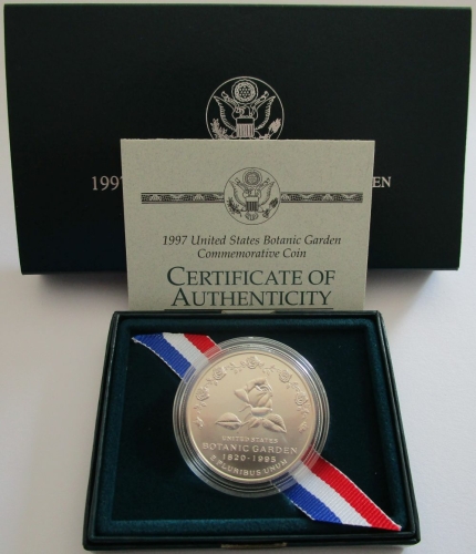 USA 1 Dollar 1997 175 Jahre Botanic Garden in Washington BU