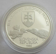 Slovakia 200 Korun 1995 Nature Conservation Year Silver...