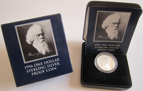 Australien 1 Dollar 1996 Henry Parkes PP