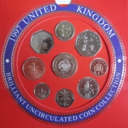 United Kingdom Coin Set 1997