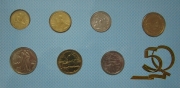 Russia Coin Set 1995 50 Years World War II