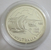 Portugal 200 Escudos 1995 Discoveries Australia Silver Proof