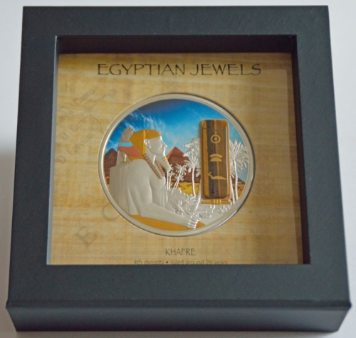 Fiji 50 Dollars 2013 Egyptian Jewels Chephren