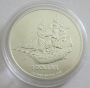 Cook Islands 1 Dollar 2014 Bounty 1 Oz Silver
