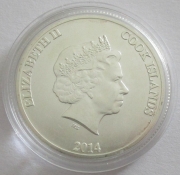 Cook Islands 1 Dollar 2014 Bounty 1 Oz Silver