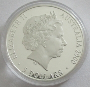 Australia 5 Dollars 2000 Olympics Sydney Great White...