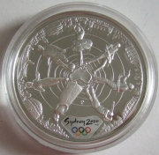 Australia 5 Dollars 2000 Olympics Sydney Athletes 1 Oz...