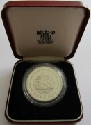 Sierra Leone 1 Leone 1974 10 Years National Bank Silver...