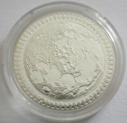 Mexico Medal 1991 Eclipse Total del Sol Maya Culture 1 Oz Silver