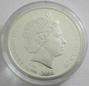 Solomon Islands 5 Dollars 2018 Planet Earth 1 Oz Silver