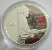 Poland 20 Zlotych 2010 90 Years Battle of Warsaw Silver