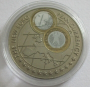 Uganda 1000 Shillings 1999 Euro Introduction