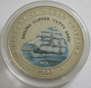 Somalia 25 Shillings 1998 Ships Cutty Sark