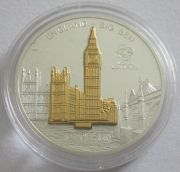 Cook-Inseln 10 Dollars 2008 World Monuments Big Ben in London
