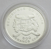 Benin 500 Francs 2002 Euroeinführung