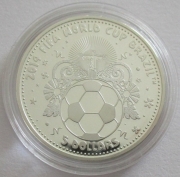 Solomon Islands 5 Dollars 2014 Football World Cup in...