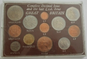 United Kingdom Coin Set 1968-1971