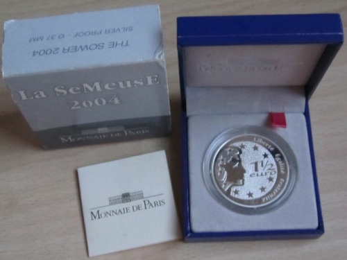 Frankreich 1,50 Euro 2004 Semeuse