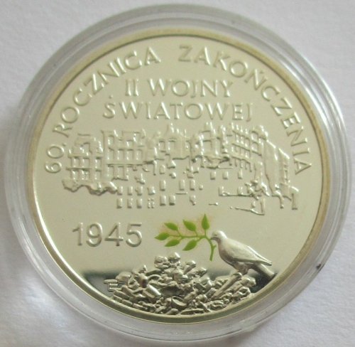 Polen 10 Zlotych 2005 60 Jahre Zweiter Weltkrieg