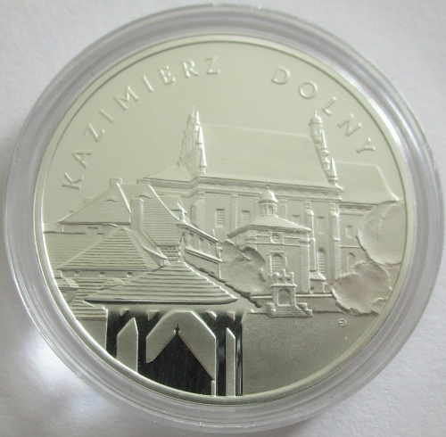 Polen 20 Zlotych 2008 Architektur Altstadt von Kazimierz Dolny